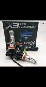 Λάμπες LED - X3 - H7 - 6000lm - 50W - 005655 - Image 2