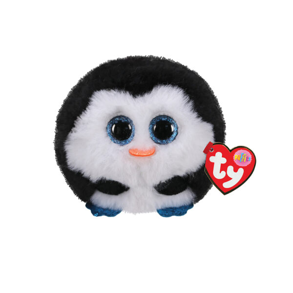 TY Beanie Balls Waddles Χνουδωτό Πιγκουίνος Λευκό Και Μαύρο