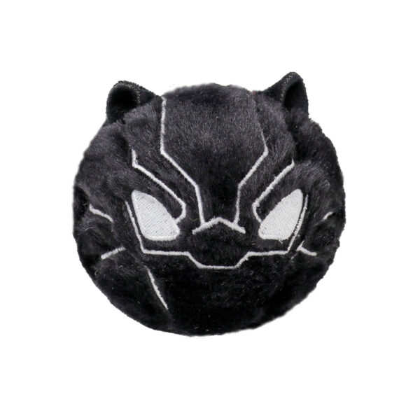 TY Beanie Bouncers Marvel Black Panther Χνουδωτό Μπαλάκι που Αναπηδάει Μαύρο