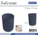 Θήκες οδοντόβουρτσας πλαστικές σε σετ 5Χ - Blue - 21717 - Image 2