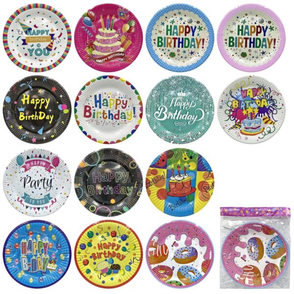 Πιάτα Πάρτυ πακ=10τεμ φ23 ø23cm Homie 3721