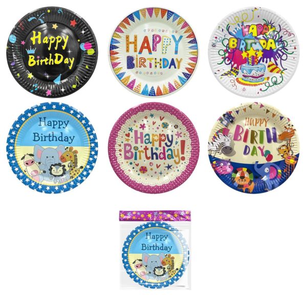 Πιάτα Πάρτυ Φ18cm πακ=10τεμ ø18cm Homie 3725