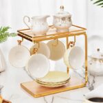 Ραφιέρα οργάνωσης φλυτζανιών - MZY833 - 170233 - Gold - Image 2