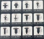 Σετ συνδετήρες αυτοκινήτου 12 τύπων - 240pcs - 180260 - Image 2