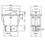 Διακόπτης φώτων ομίχλης οχημάτων On/Off - R-F13601-24-1U - 180927 - Image 4