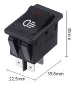 Διακόπτης φώτων ομίχλης οχημάτων On/Off - R-F13601-24-1U - 180927 - Image 3