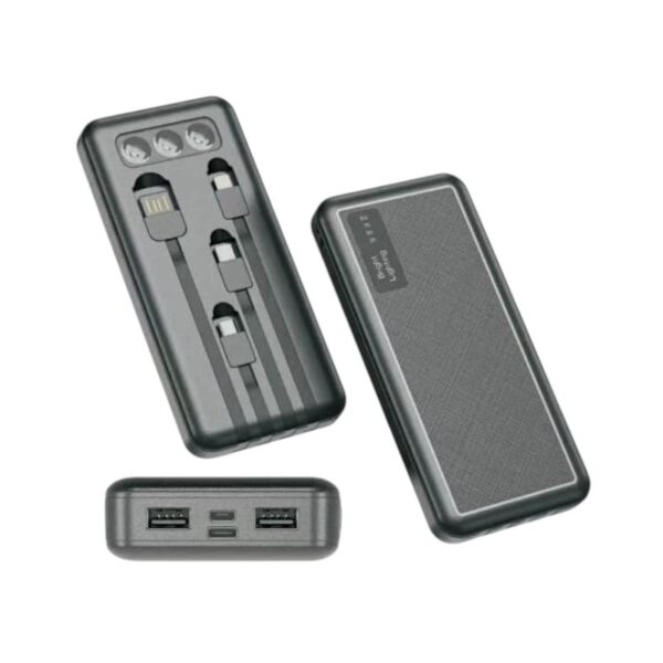 Powerbank - 4 in 1 - 10.000mAh - YZB0817 - 188171 - Black