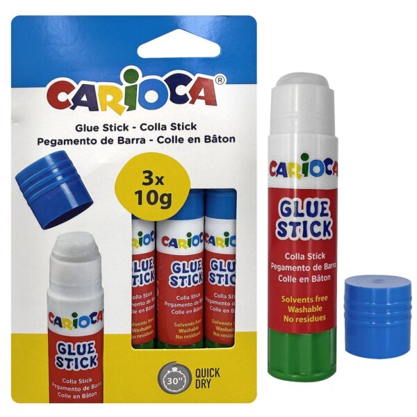 Κόλα Στικ Carioca σετ=3τεμ 3x10g Carioca 42781