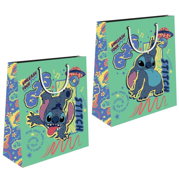 Τσάντα Δώρου Χάρτινη Lilo & Stitch (45cm) 45x33x12cm Stitch 000564061