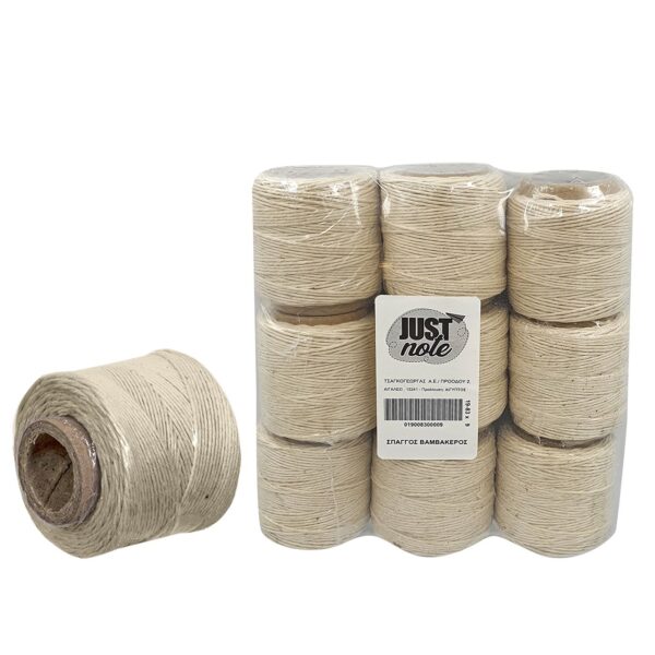 Σπάγγος Βαμβακερός 50g ~60m JustNote 39103