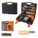 Σετ εργαλεία με θήκη - 60τμχ - Finder - 192573 - Image 2