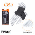 Κλειδιά Allen – Hex Point - 9pcs – Finder – 193125 - Image 2