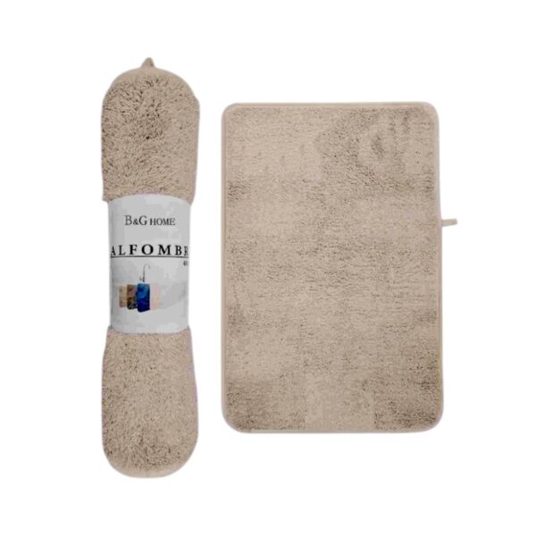 Πατάκι μπάνιου - M0832 - 40x60cm - Beige - 20967