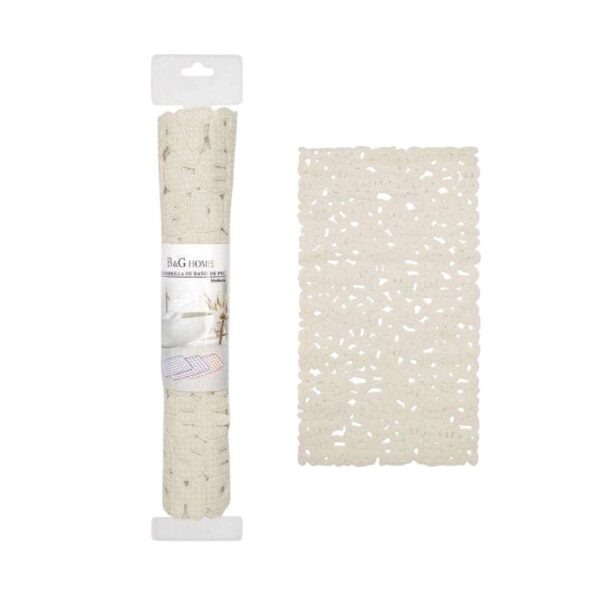 Αντιολισθητικό πατάκι μπάνιου - M0832 - 36x66cm - Beige - 21075