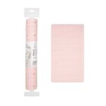 Αντιολισθητικό πατάκι μπάνιου - M0826 - 36x66cm - Light Pink - 21087