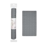 Αντιολισθητικό πατάκι μπάνιου - M0831 - 36x66cm - Grey - 21090