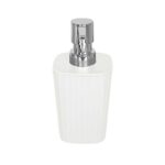 Θήκες κρεμοσάπουνου Dispenser πλαστικές - Σετ 5pcs - White - 21529