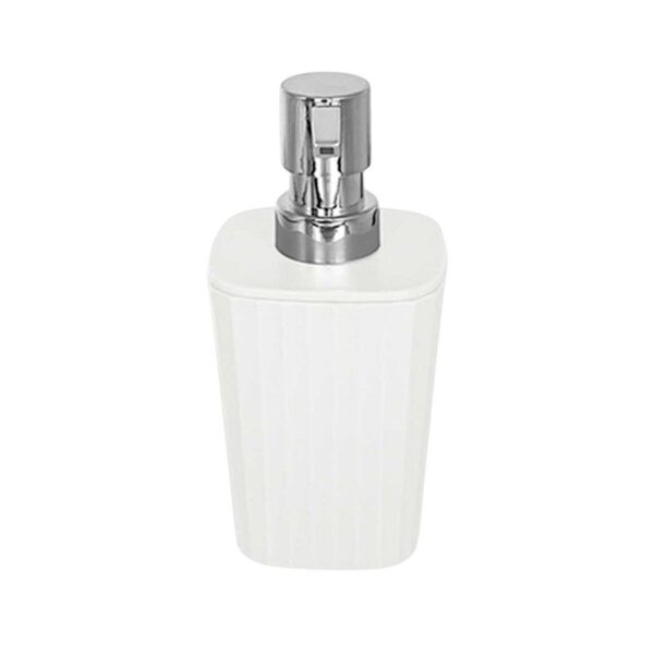 Θήκες κρεμοσάπουνου Dispenser πλαστικές - Σετ 5pcs - White - 21529