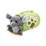 Λούτρινο ελεφαντάκι με τσάντα μεταφοράς και αξεσουάρ - 2F626-F - 215596