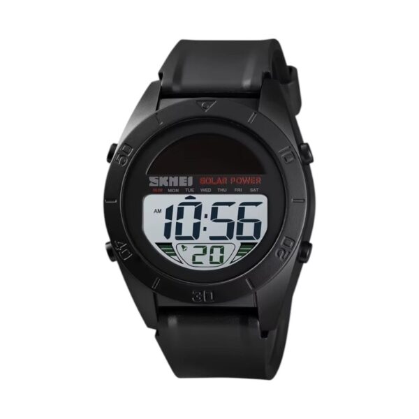 Ψηφιακό ρολόι χειρός ηλιακό - Skmei - 1592 - Black