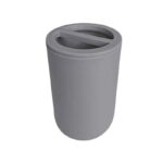 Θήκες οδοντόβουρτσας πλαστικές σε σετ 5Χ - Grey - 21608