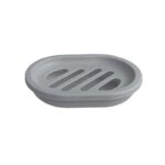 Σαπουνοθήκες μπάνιου πλαστικές - Σετ 9pcs - Grey - 21616