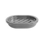 Σαπουνοθήκες μπάνιου πλαστικές - Σετ 9pcs - Grey - 21622