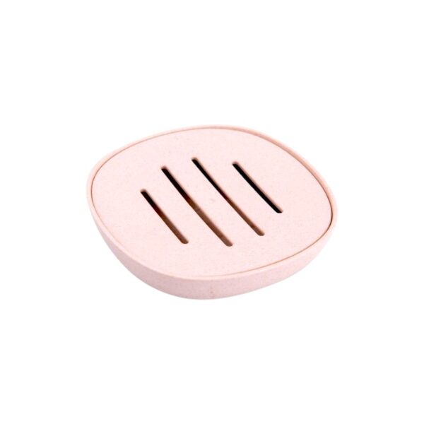 Σαπουνοθήκες μπάνιου πλαστικές - Σετ 9pcs - Light Pink - 21628