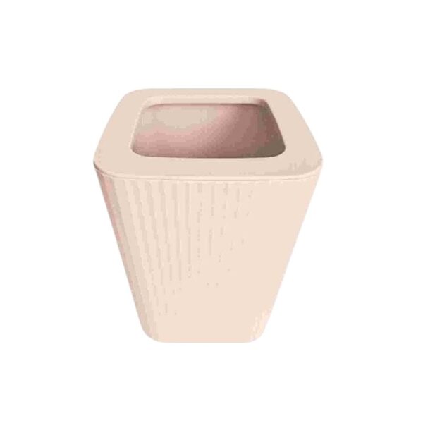 Κάδος απορριμμάτων μπάνιου πλαστικός - Light Pink - 21635