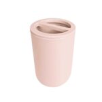 Θήκες οδοντόβουρτσας πλαστικές σε σετ 5Χ - Light Pink - 21644