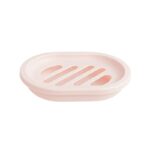 Σαπουνοθήκες μπάνιου πλαστικές - Σετ 9pcs - Light Pink - 21652