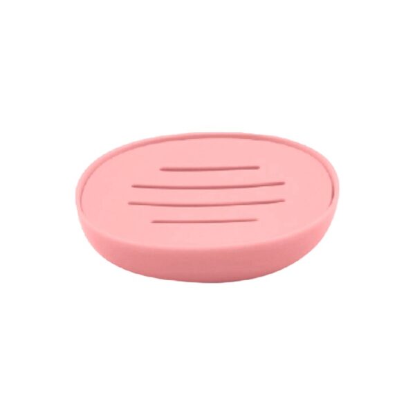 Σαπουνοθήκες μπάνιου πλαστικές - Σετ 5pcs - Pink - 21736