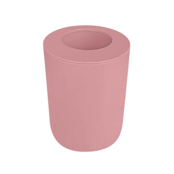 Κάδος απορριμμάτων μπάνιου πλαστικός - Pink - 21755