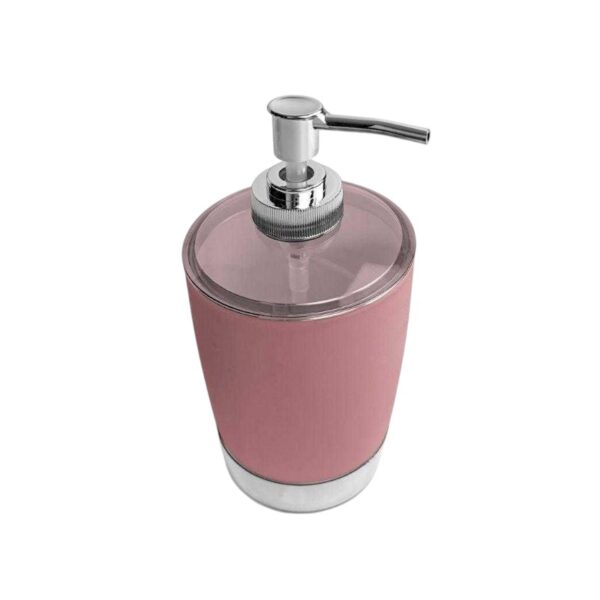 Θήκες κρεμοσάπουνου Dispenser πλαστικές - Σετ 5pcs - Pink - 21763