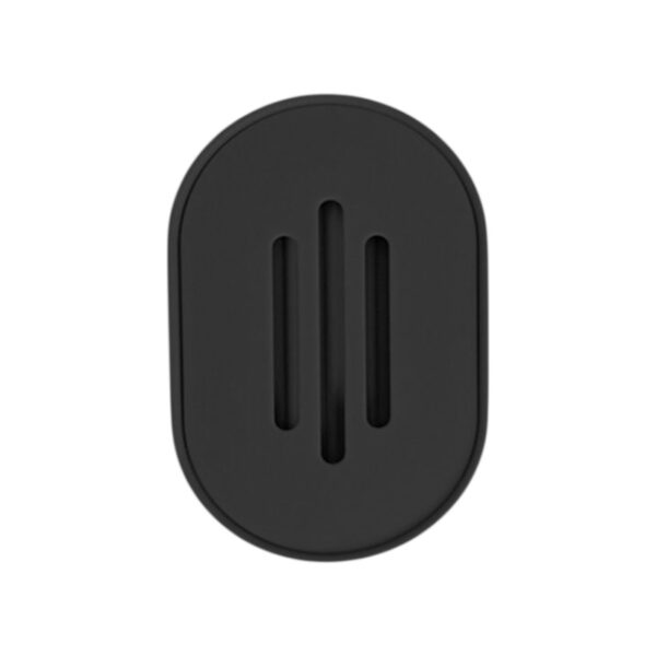 Σαπουνοθήκες μπάνιου πλαστικές - Σετ 5pcs - Black - 21784