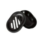 Σαπουνοθήκες μπάνιου πλαστικές - Σετ 9pcs - Black - 21796