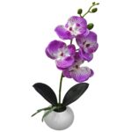 Γλαστράκι Στρογγυλό με Τουλίπες 34x8cm Homie 423037 - Image 2