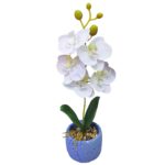 Γλαστράκι Ορχιδέες με Χώμα & Βότσαλα 34cm Homie 423122 - Image 2