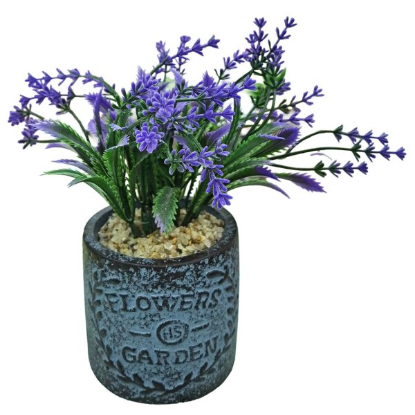 Γλαστράκι Λεβάντα Πήλινο Flower Garden 18x8cm Homie 423127