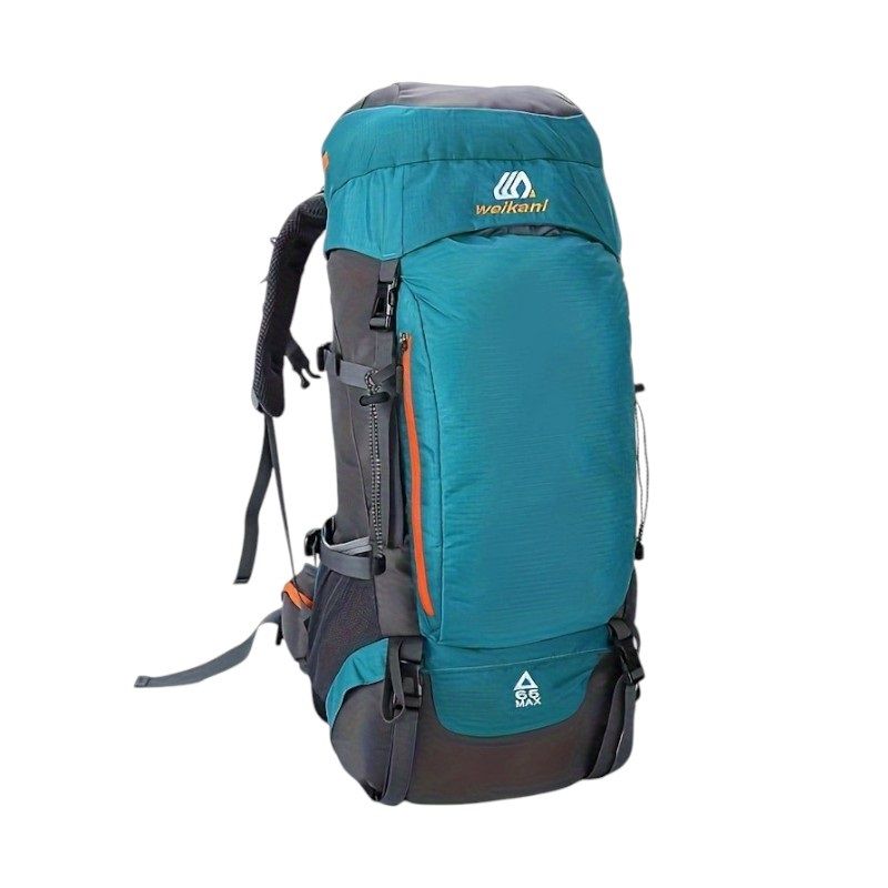 221271-1 Σακίδιο πλάτης ορειβατικό - H2401 - 65L+5L - 251593 - Blue Petrol - Image 1