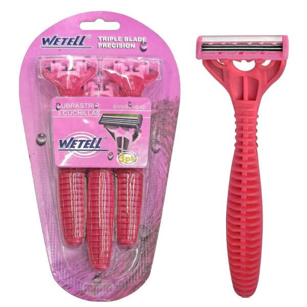 Ξυραφάκια Καρτέλα σετ=3τεμ  4teen4ty 4341