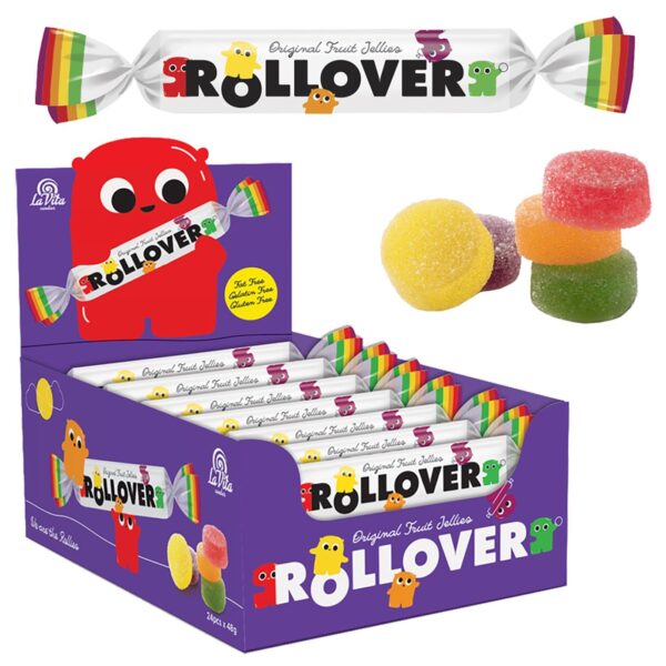 Ζελίνια Φρούτων Rollover 48g Yammi's 44175