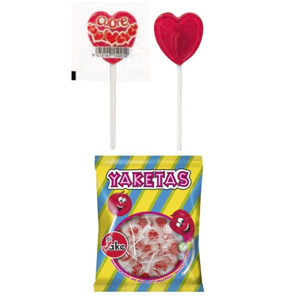 Γλειφιτζούρι Καρδιά Κεράσι 8,5g Jake SA 9457001