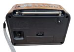 Επαναφορτιζόμενο ραδιόφωνο Retro με Bluetooth - PR-1002BT - 241434 - Black - Image 3