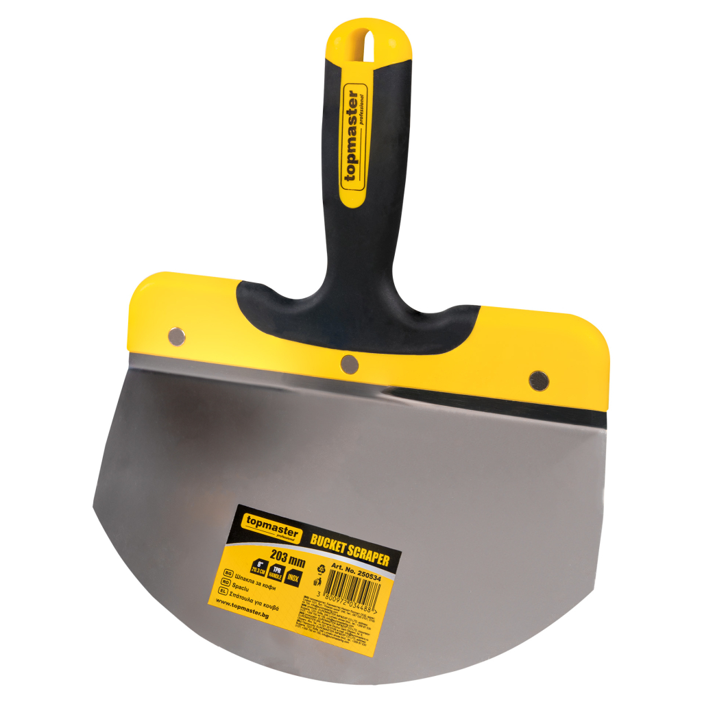 250534 TOP MASTER Σπάτουλα κουβά 203mm 250534 - Image 1