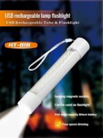 Επαναφορτιζόμενος σωλήνας φωτισμού LED με φακό - HT818 - 80W - 251476 - Image 2