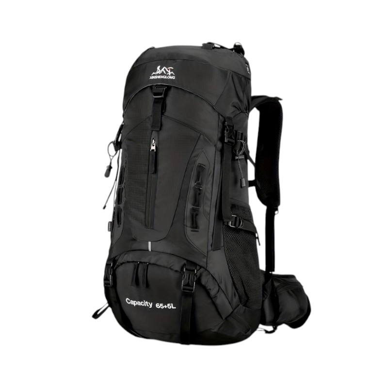 251586-1 Σακίδιο πλάτης ορειβατικό - H2207 - 65L+5L - 251586 - Black - Image 1