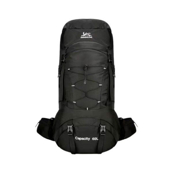 Σακίδιο πλάτης ορειβατικό - H2410 - 60L - 251609 - Black