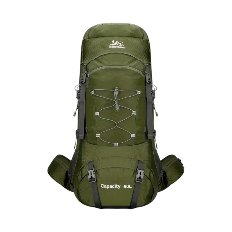 251609-5 Σακίδιο πλάτης ορειβατικό - H2410 - 60L - 251609 - Green - Image 1