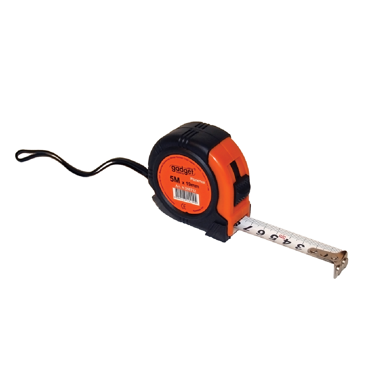 260711 GADGET Μετροταινία 3m*16mm με αυτόματη επαναφορά και μαγνήτη 260711 - Image 1